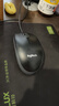 罗技（Logitech）MK121P（同MK120外观） 有线键鼠套装 鼠标键盘套装108键全尺寸 商用办公电脑  黑色 实拍图