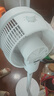 美的（Midea）【暴风循环】空气循环扇大风量摇头电风扇家用台式落地扇轻音卧室节能小风扇柔风轻羽扇 FGA24TQ 实拍图