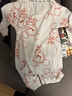 迪士尼婴儿衣服60g新生幼儿连体衣夹棉满月宝宝爬爬服百天睡衣春秋冬季 实拍图