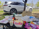 牧高笛（MOBIGARDEN）折叠月亮椅 户外露营便携懒人椅躺椅露营椅子 NX25665013 细沙黄 实拍图