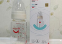 爱得利（evorie）奶瓶 新生儿奶瓶 标准口径玻璃奶瓶120ml (自带0-3个月S码圆孔) 实拍图