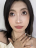 可啦啦美瞳半年抛美芝芝自然甜美彩色隐形眼镜1片装浓浓厚巧250度 实拍图