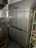 奥克斯（AUX）四门冰箱商用冷藏冷冻双温冰柜六门大容量冰箱餐饮厨房饭店立式不锈钢保鲜柜四开门冰箱冷藏展示柜 标准款大四门 | 铜管制冷【上藏下冻-18℃】 实拍图