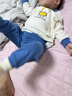 优衣库婴幼儿宝宝绘本合作系列睡衣长袖起居服套装478466 64 湖蓝色 80 实拍图