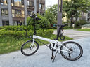 大行（DAHON）折叠自行车20英寸18速SP18公路折叠车KAC083 白色 实拍图