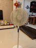 美的（Midea）【幸运草安睡1S】一级能效直流变频声控电风扇家用遥控卧室静音落地扇台式桌面抗菌大风力转页扇 实拍图