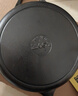 LODGE【美国进口】26CM 不易粘铸铁锅无涂层牛排煎锅通用款L8SK3 实拍图