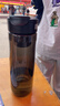 磁弹泡茶杯茶水分离磁吸塑料水杯大容量运动水壶办公杯子学生车载 750ml商务黑【赠杯套+杯刷】 实拍图