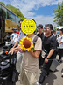 京东鲜花巨型向日葵一举夺魁花束针织高考祝福礼物送女友同学老师永生花 实拍图