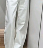 优衣库常规款女装男装宽松廓形牛仔裤/弯刀镰刀裤子479000 482280 482280/00白色 22 /150/56A 实拍图