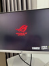 华硕ROG XG27ACMEG-W 27英寸显示器2K电竞显示器2K 240Hz超频260Hz HDR400 G-Sync 0.3ms响应 HDMI 2.1 实拍图