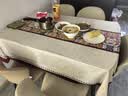 范爷家美式桌布餐桌防水防油免洗防烫桌垫轻奢高级感方形茶几桌面保护垫 实拍图