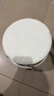 【京喜甄选】椅子万向轮美缝凳子带轮旋转擦地矮凳美甲修脚凳滑轮 儿童凳-米白色款 实拍图
