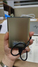黑甲虫 (KINGIDISK) 500G USB3.0 移动硬盘 SLIM系列 2.5英寸 中国金 9.5mm金属纤薄 抗震抗压 SLIM500 实拍图