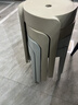 九千谷椅子出租房不占空间轻奢高级塑料凳子简易客厅家用小型餐桌凳4215 实拍图