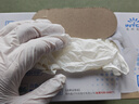 英科医疗（INTCO）一次性手套医用丁腈100只L码白色防护实验室家务洗碗乳胶橡胶手套 实拍图