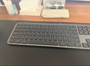 罗技（Logitech）无线键盘MX Keys S蓝牙键盘Keys升级版高端办公键盘无线键鼠套装全尺寸家用充电背光自定义108键 Keys S+Anywhere3s【白色高端套装】 实拍图