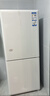 海尔（Haier）冰箱风冷无霜一级能效小型双开门小冰箱家用超薄节能黑金净味宿舍租房智能电冰箱以旧换新家电补贴 165升风冷一级+2天约1度电+35分贝超安静 实拍图