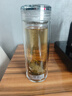 水宜生玻璃杯双层水杯男泡茶高档商务弱碱养生办公水晶杯透明防烫微保温 【380ml】弱碱Ag+银离子礼盒装 实拍图