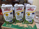 安佳（Anchor）新西兰进口草饲 4.4g高蛋白高钙纯牛奶1L*3盒 实拍图
