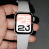 Apple/苹果 Watch S11 智能手表GPS款42毫米玫瑰金色铝金属表壳淡桃粉色运动型表带S/M MEUN4CH/B 实拍图