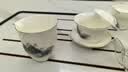 金镶玉功夫茶具套装家用羊脂玉白瓷盖碗茶杯送礼品盒高档桃源逸居 实拍图