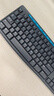 罗技（Logitech）MK275 键鼠套装 无线键鼠套装 办公键鼠套装 全尺寸 商务键鼠套装 带无线2.4G接收器 黑蓝色 实拍图