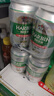 哈尔滨啤酒（HARBIN）哈尔滨啤酒 醇爽啤酒 经典铝罐 听装整箱批发 露营烧烤 一起哈啤 330mL 24罐 整箱装 实拍图