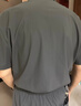 宝财羊爸爸套装夏季短袖t恤男冰丝凉感polo衫中老年人上衣服父亲节礼物 实拍图