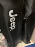 JEEP躺椅 户外折叠办公室午休椅便携式露营椅子午睡椅沙滩搁脚椅 黑色 实拍图