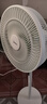 美的（Midea）【幸运草安睡1S】一级能效直流变频声控电风扇家用遥控卧室静音落地扇台式桌面抗菌大风力转页扇 实拍图