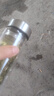 【京东物流配送】高硼硅双层玻璃杯大容量泡茶杯水杯子茶水分离杯 【双层加厚】茶杯350ml1只 实拍图