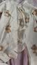 贝瑞加（Babyprints）新生儿连体衣2件装婴儿纯棉衣服四季护肚爬服初生宝宝内衣 黄熊52 实拍图