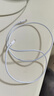 苹果充电线适配20W/30W/60W快充原装正品数据线iPhone14/13/12/11/8/plus手机promax充电器闪充线 【苹果8-14全系支持20-60W】1米PD快充线 实拍图