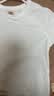 马登美高白灰色新疆棉圆领短袖T恤修身正肩纯棉纯色基础上衣女士夏季 浅花灰 【2026新款/基础磨毛短袖t恤女夏季天穿搭超好看漂亮独特】 L 实拍图