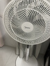 美的（Midea）【飓风节能】七叶柔风立式电风扇/家用轻音落地扇/台式小型风扇/大风力遥控定时摇头风扇 SAH35BSJ 实拍图
