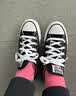 匡威（Converse）All Star夏季经典帆布男女低帮休闲运动鞋黑色101001 101001/黑色 45 实拍图