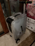 爱尔威（Airwheel）电动行李箱可骑行智能拉杆登机箱可坐可代步20英寸 SX豪华版一银 实拍图