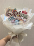 德芙 牛奶巧克力礼盒 棒棒糖花束198g 儿童生日礼物 零食糖果伴手礼 实拍图