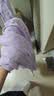 MUJI 女式 汉麻水洗宽版裤女装裤子女款女士长裤休闲裤阔腿裤26年春夏 薰衣草色 L （165/70A） 实拍图