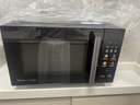 美的（Midea）【价保618】微碳微波炉烤箱一体机900w微波1000w烧烤平板光波速热23L容量变频臻彩荧幕 （C32） 实拍图