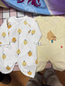 童泰婴儿连体衣春秋季纯棉衣服初生宝宝蝴蝶哈衣爬服和尚服黄色59cm 实拍图