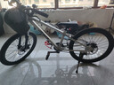 京东京造灵跃自行车铝合金车架8-12-13岁儿童自行车学生变速22寸鸽子灰 实拍图