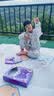 Eve Stone SPECIAL GIRL LIKE YOU儿童化妆品6-12岁无毒套装3-6岁可水洗化妆盒玩具女孩生日礼物10 唯美蝴蝶彩妆盒（含手链/项链/发夹）小金盾标识 小姑娘的礼物6-10 实拍图
