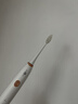 博皓（prooral）声波电动牙刷男女士专用成人电动牙刷情侣 自动牙刷智能电动牙刷便携正畸软毛刷头 升级T39 月牙白 实拍图