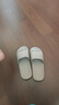 京东京造【抗菌皮纹拖】eva软弹拖鞋居家室内防滑浴室凉拖 灰褐色 42-43 实拍图
