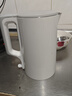 美的（Midea）烧水壶电热水壶304食品级不锈钢无缝内胆双层防烫1.7L大容量1800W智能断电SHJ1721【价保618】 实拍图