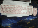 雷柏（Rapoo）X260S 键鼠套装 无线键鼠套装 办公键盘鼠标套装 电脑键盘 笔记本键盘 粉色 实拍图