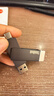ThinkPad联想Thinkbook 512GB Type-C USB3.1 U盘 读速150MB/s 手机电脑 双接口 u盘办公商务优盘BU100 实拍图
