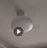欧普照明（OPPLE）风扇灯吊扇灯24瓦LED照明低噪音餐厅卧室厨房吊灯灯具 冰风白 实拍图